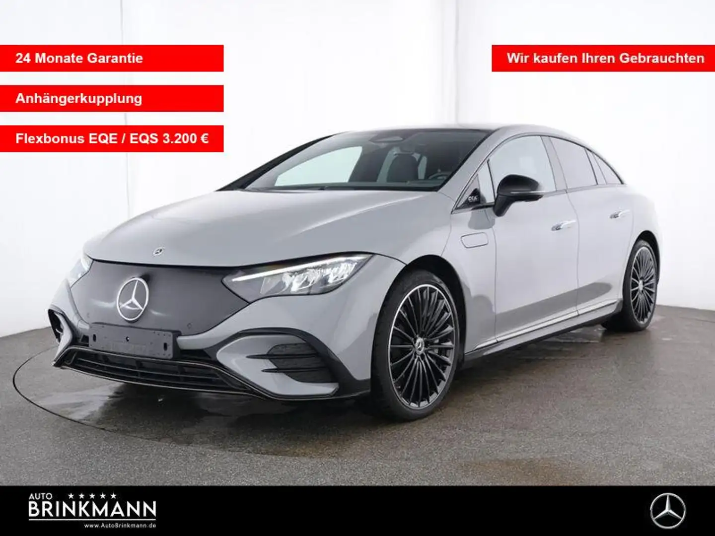 Mercedes-Benz EQE 300 EQE 300 AMG-LINE/AHK/AIRMATIC/MEMORY/KAMERA/21" Gris - 1