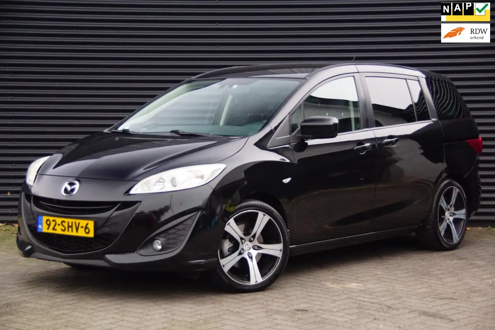 Mazda 5 1.8 TS+ | 7 persoons | Trekhaak | Clima | Cruise | Czarny - 1