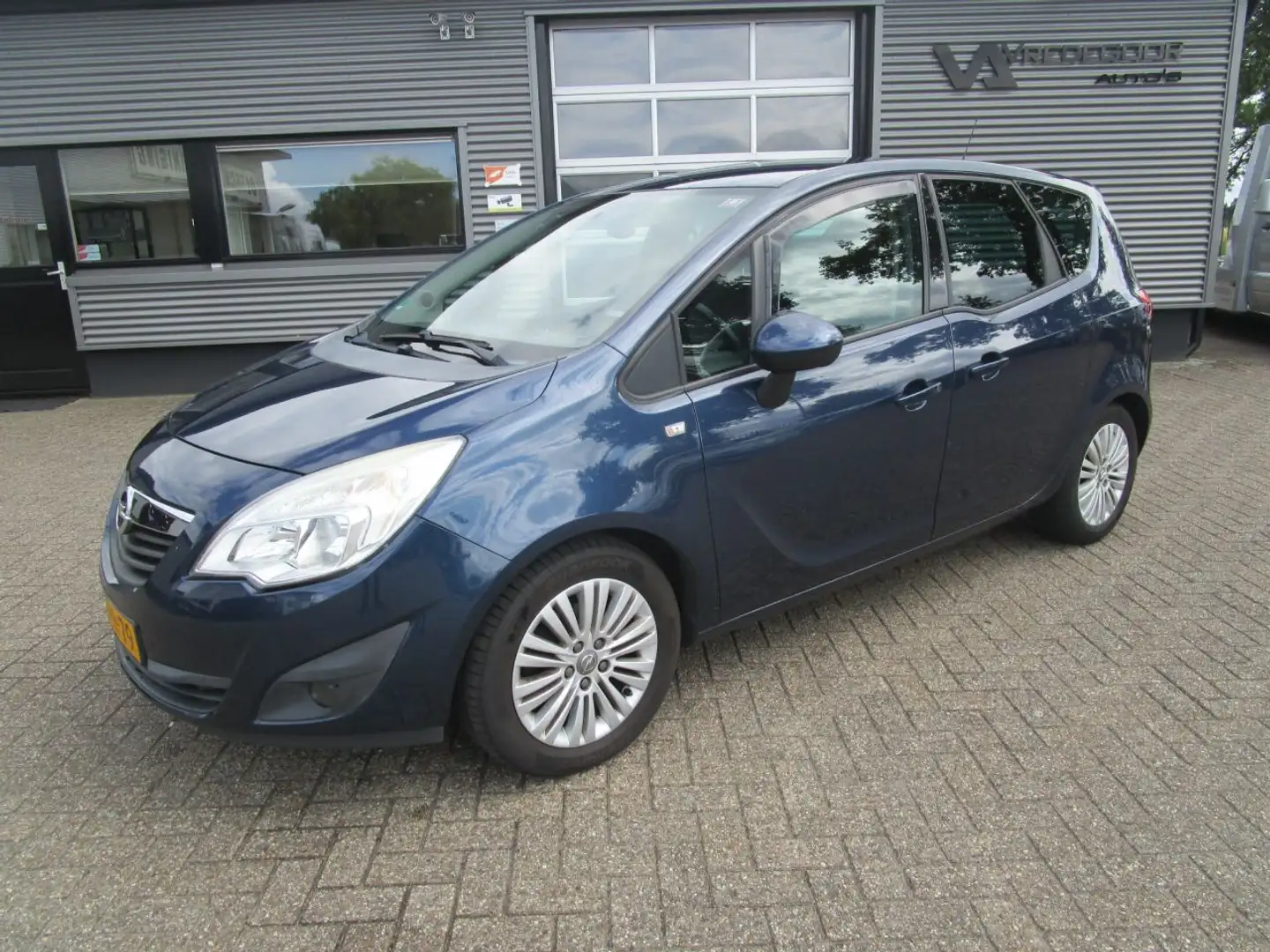 Opel Meriva 1.4 Turbo Cosmo LPG Blauw - 1