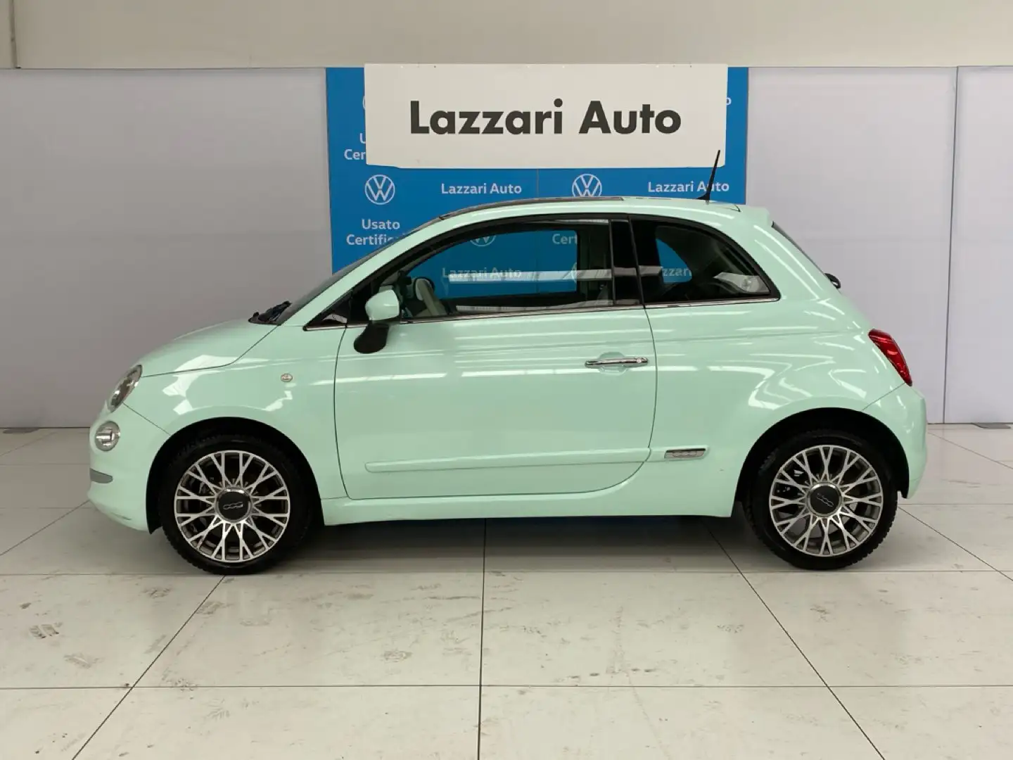 Fiat 500 500 1.2 Lounge AUT Verde - 2