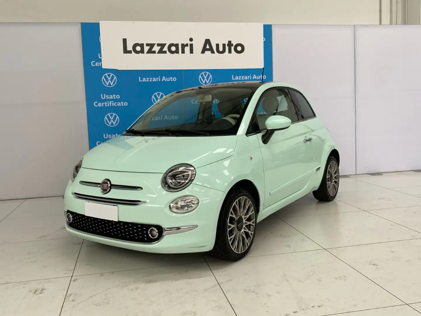 Fiat 500 500 1.2 Lounge AUT Verde - 1