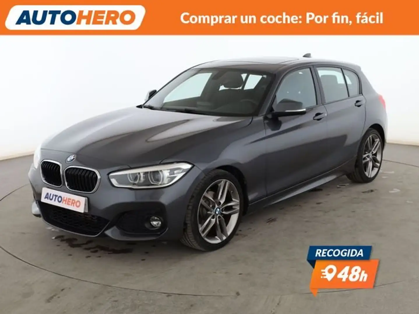 BMW 118 118d M Sport Gris - 1