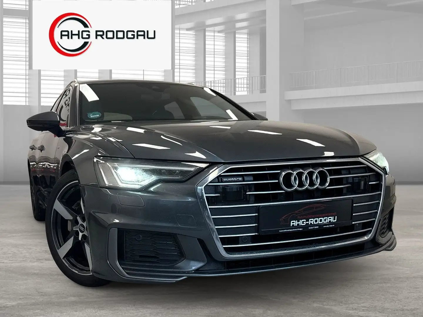 Audi A6 Avant45TDI qu./3xS line/MATRIX/AHK/KAMERA/HuD Grau - 1