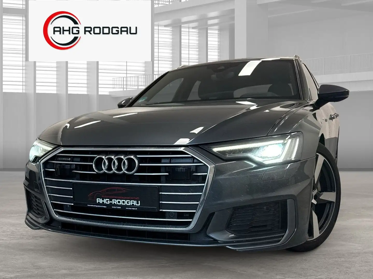 Audi A6 Avant45TDI qu./3xS line/MATRIX/AHK/KAMERA/HuD Grau - 2