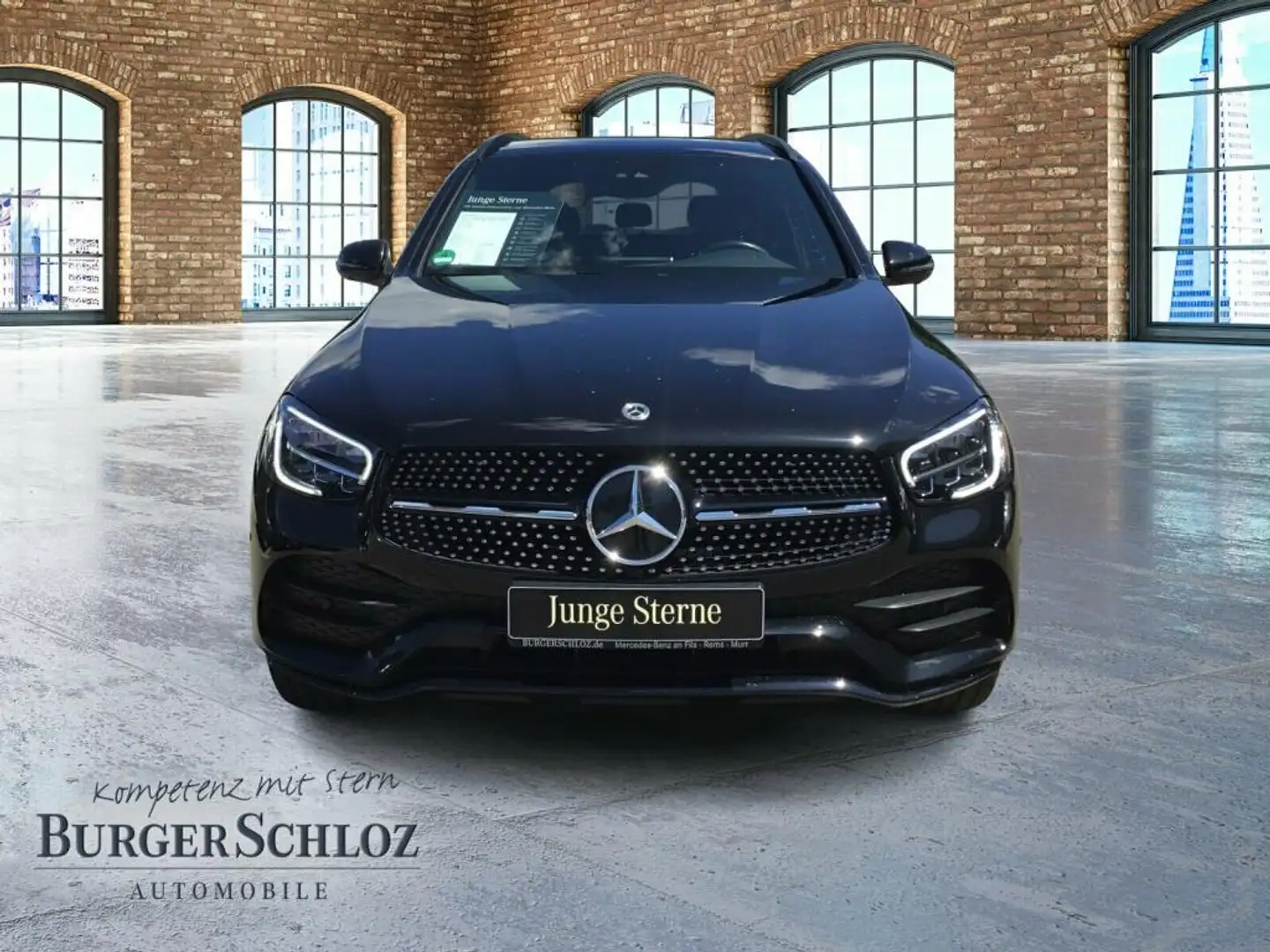 Mercedes-Benz GLC 300 de 4M AMG ParkAss. Pano 360 Night 4xSHZ Noir - 2