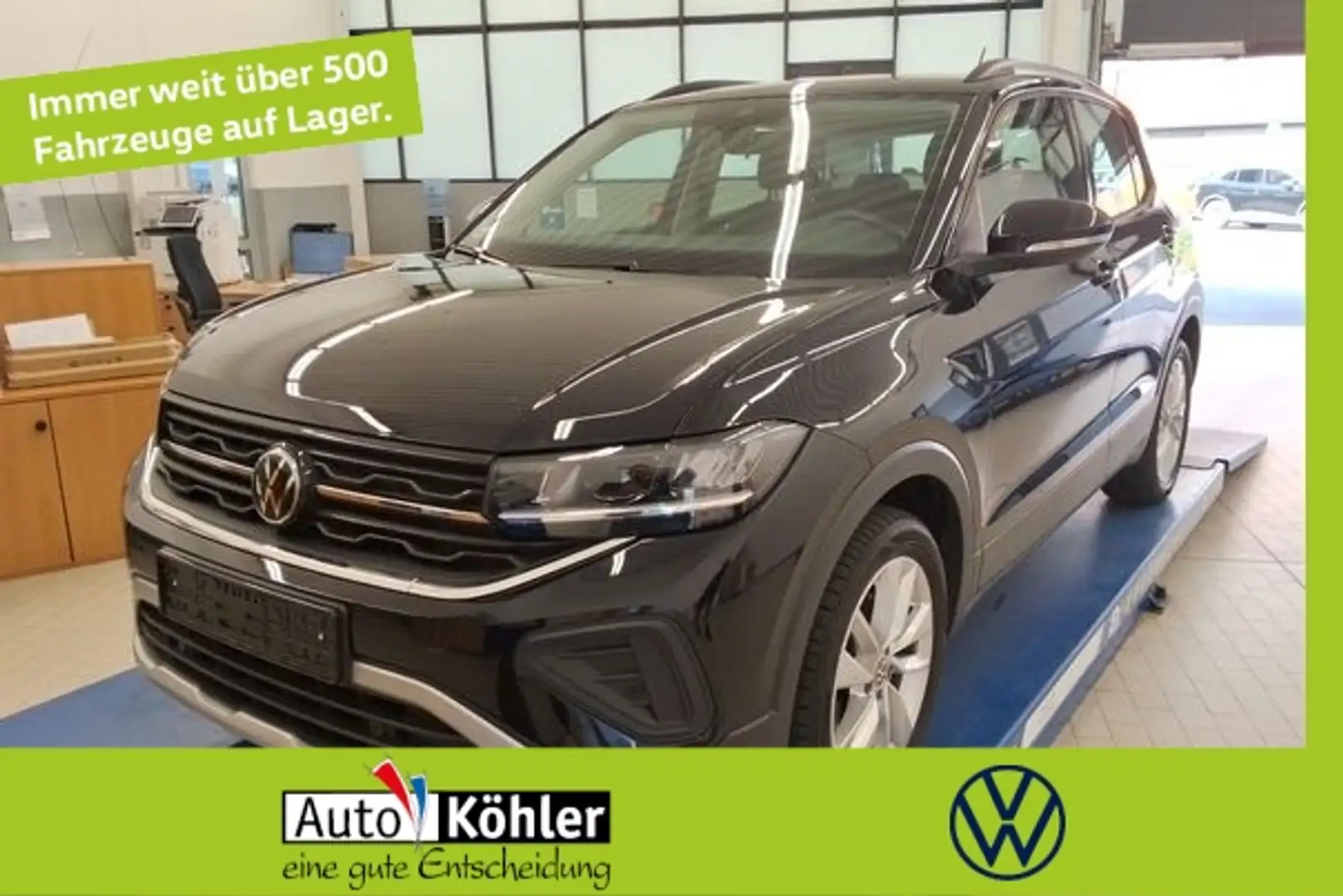 Volkswagen T-Cross Life TSi Black+CarPlay+ACC+LED+Navi+Virt Schwarz - 1