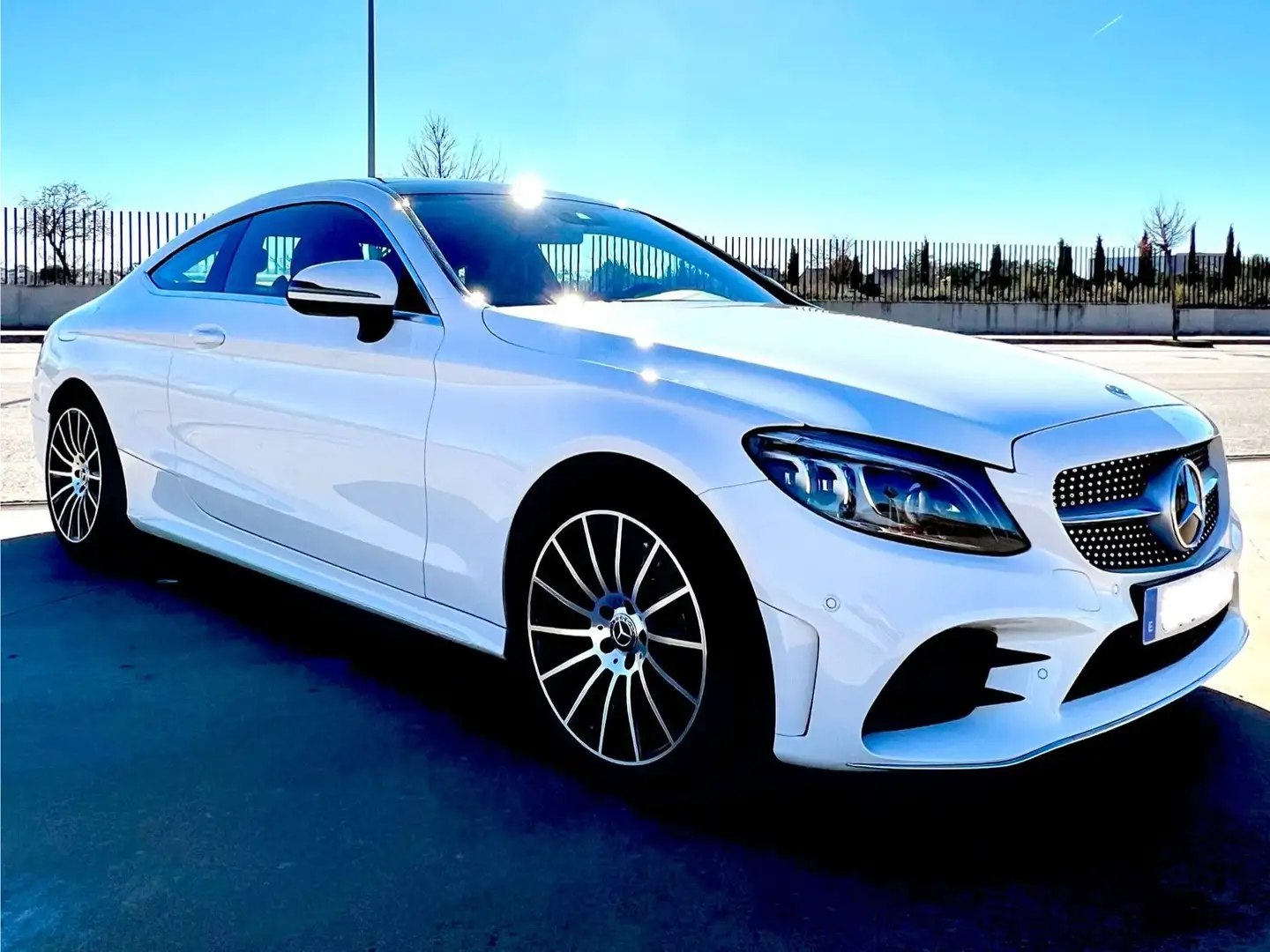 Mercedes-Benz C 300 C Coupé 300d 9G-Tronic Blanco - 1