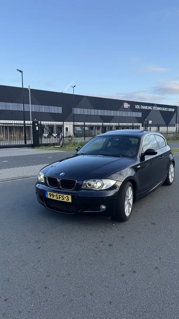 BMW 120 1 SERIE 120i 170PK NIEUWE KEYTING/ 3DRS/ SCHUIFDAK Schwarz - 1