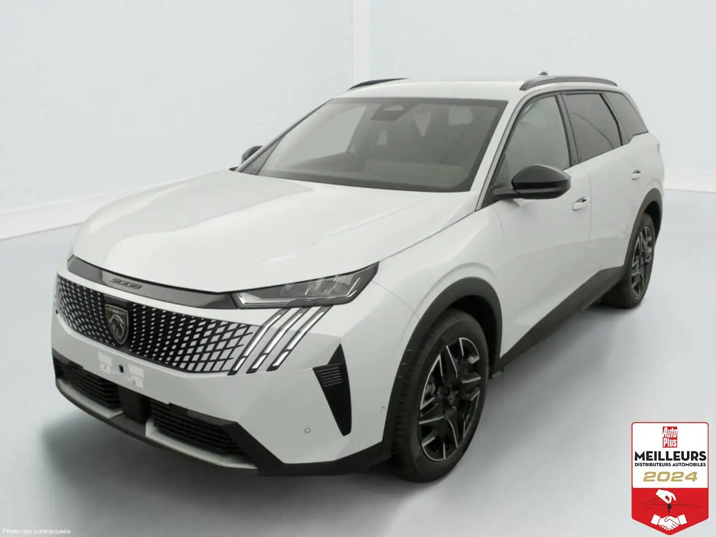 Peugeot 5008 Hybrid 136 e-DCS6 Allure Blanc - 1