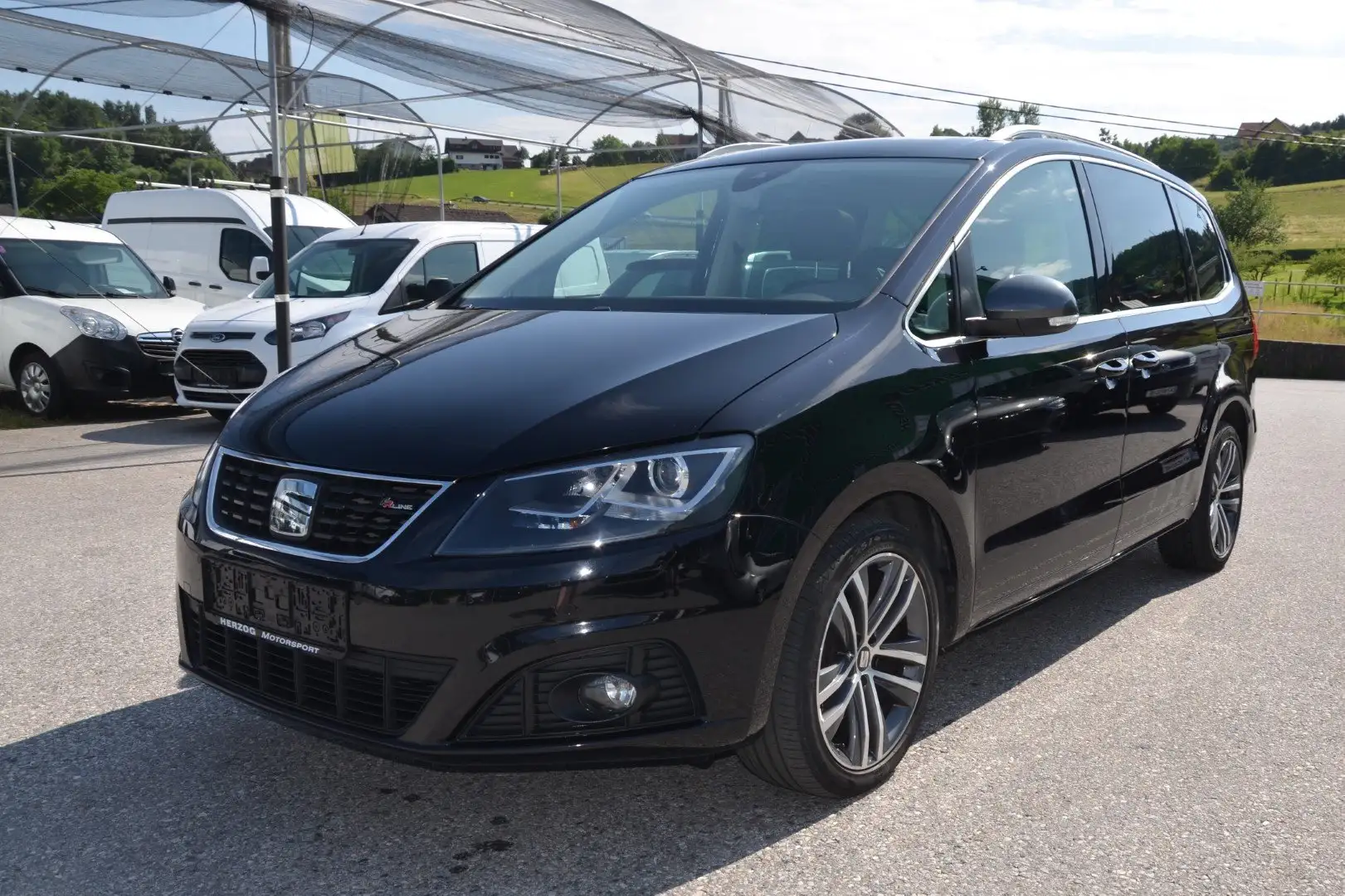 SEAT Alhambra Seat Alhambra FR 4x4 DSG XENON ACC AHV Kindersitz Schwarz - 2