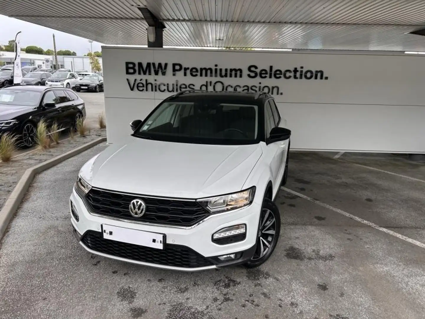 Volkswagen T-Roc 1.6 TDI 115ch Lounge Euro6d-T Blanc - 1