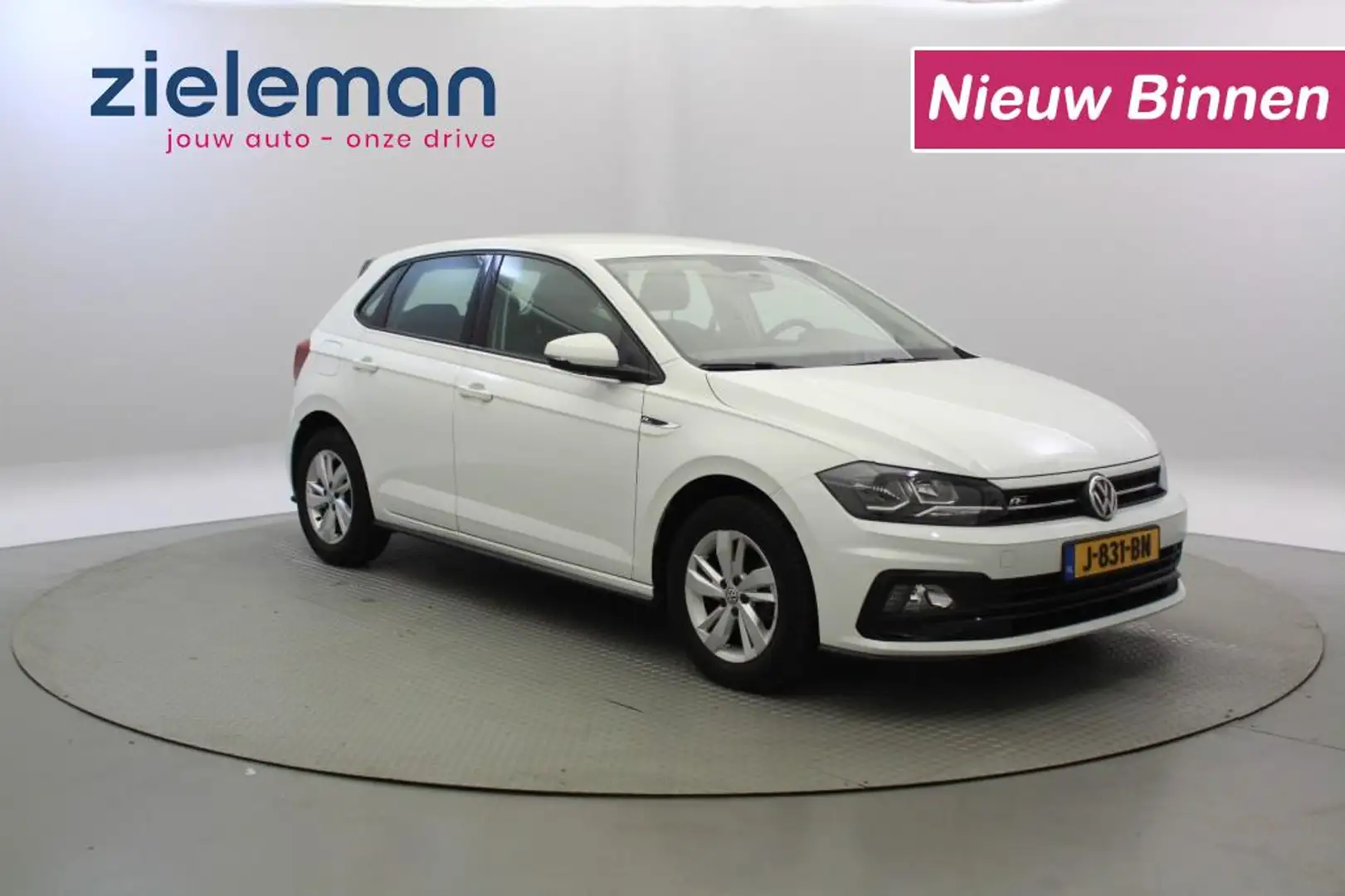 Volkswagen Polo 1.0 TSI R-Line Pakket - Carplay, Cruise Wit - 1