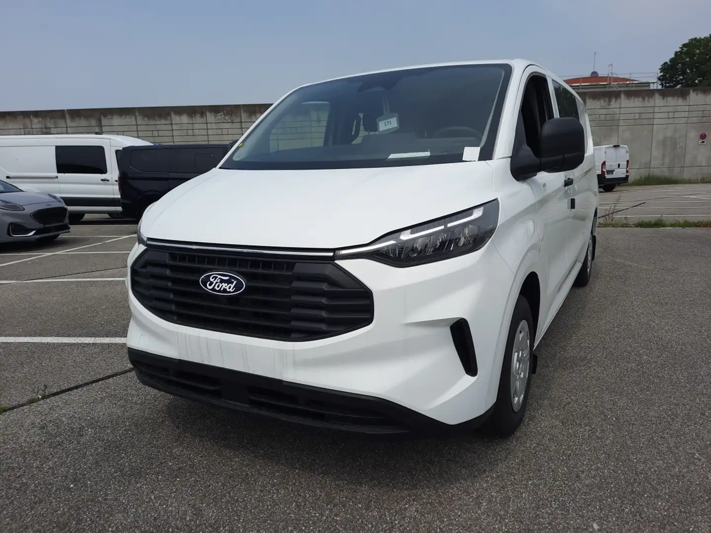 Ford Transit Custom Doka Trend 320L2 RFK LED Navi Weiß - 2