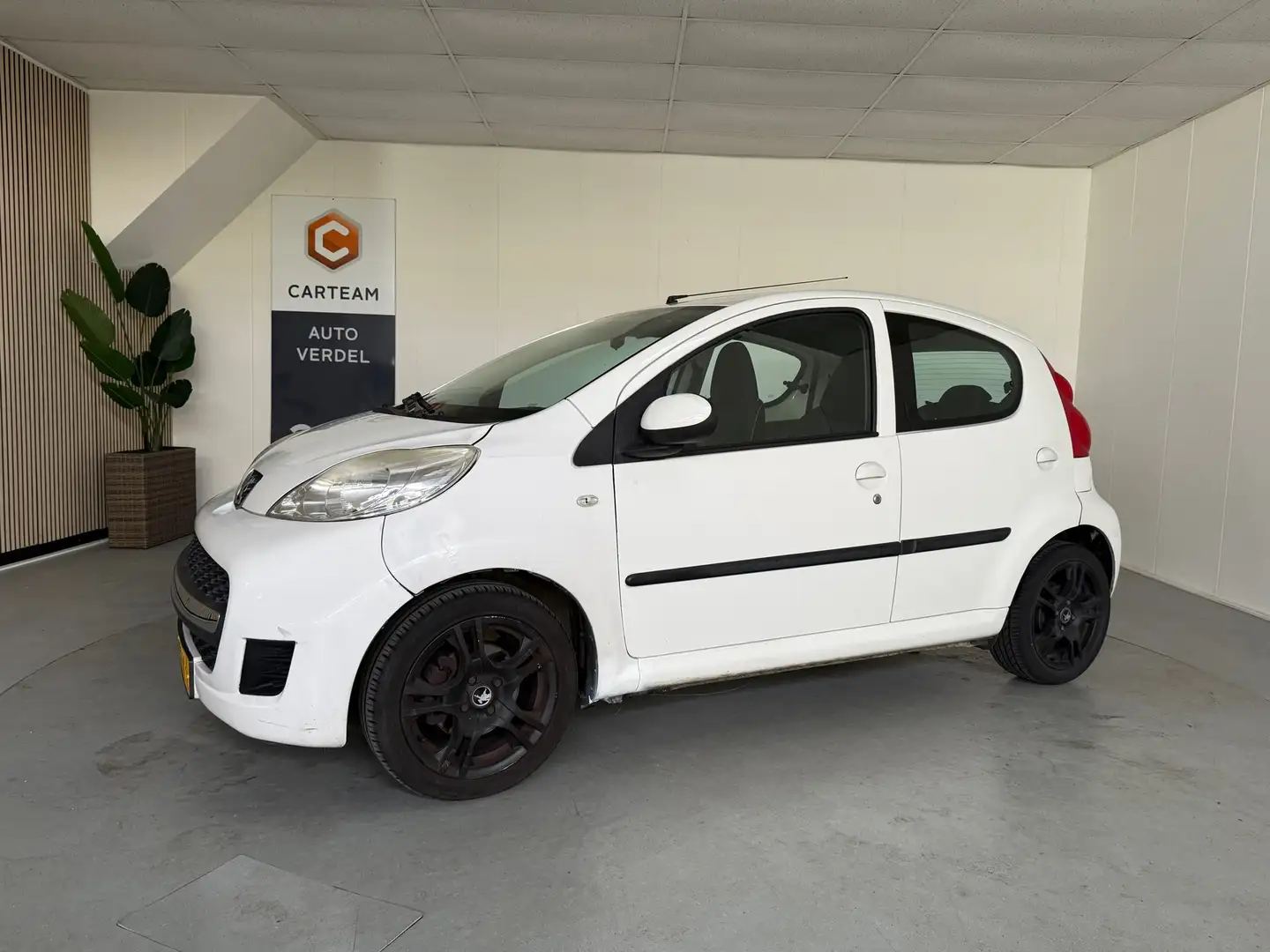 Peugeot 107 1.0-12V XS Airco, LMV Wit - 1