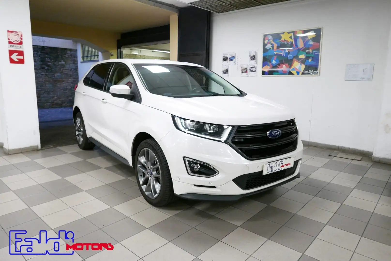 Ford Edge 2.0 TDCI 210 CV AWD S&S Powershift Sport EURO 6B Blanc - 1