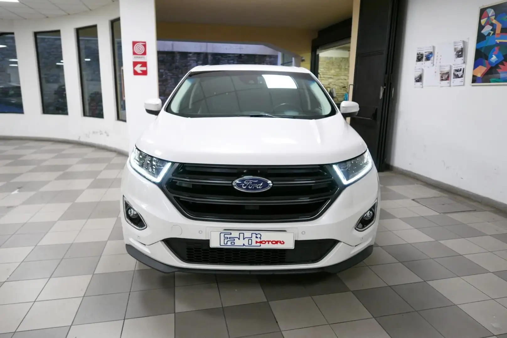 Ford Edge 2.0 TDCI 210 CV AWD S&S Powershift Sport EURO 6B Blanc - 2