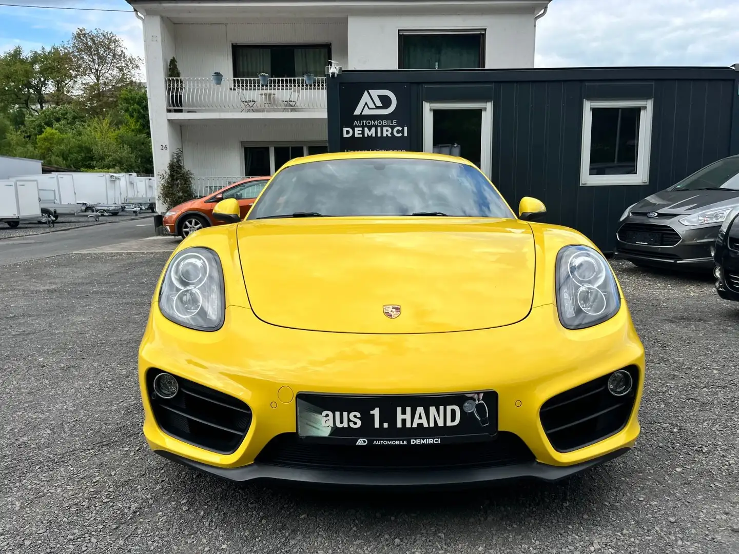 Porsche Cayman *Sportauspuff+Alcantara+Schalter* Gelb - 2