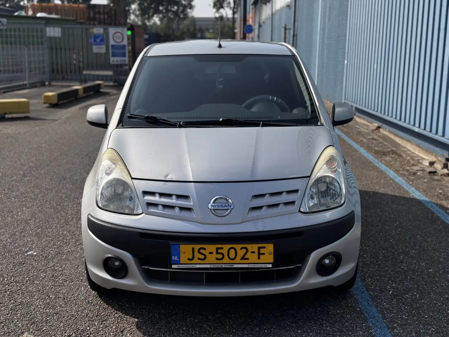Nissan Pixo 1.0 Acenta Inruilauto’s tegen vaste prijzen. Voor Gris - 2
