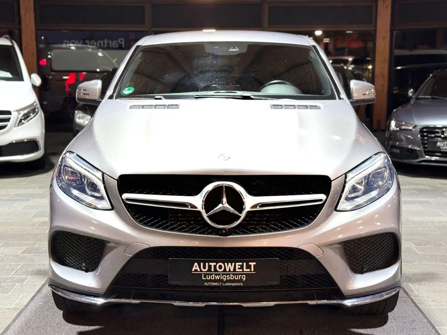 Mercedes-Benz GLE 350 d Coupe 4Matic AMG Line Argent - 2