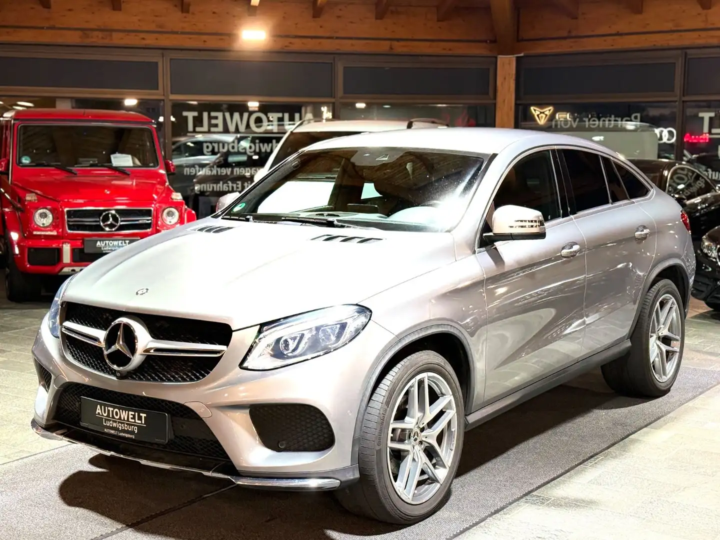 Mercedes-Benz GLE 350 d Coupe 4Matic AMG Line Argent - 1