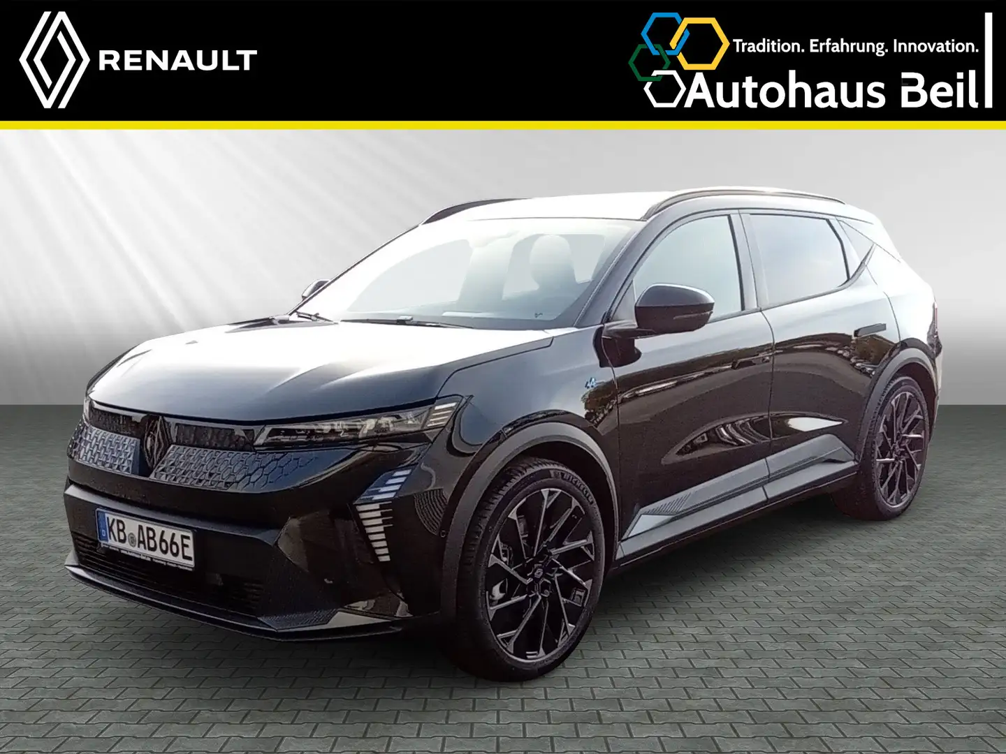 Renault Scenic Esprit Alpine 220 Long Range Schwarz - 1