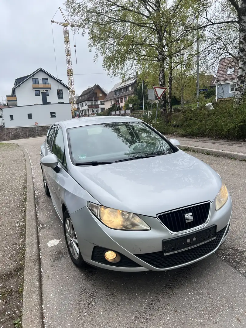 SEAT Ibiza 1.6 TDI CR Style Anhängerkupplung Tempomat Silber - 1