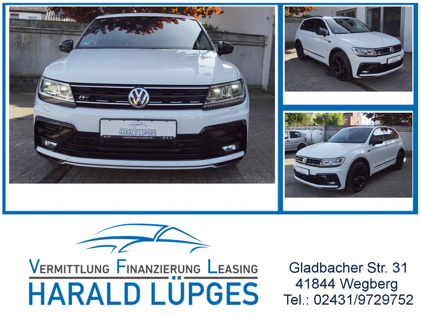 Volkswagen Tiguan Highline 4Motion, 3 x R-Line, Digitales Cockpit Blanco - 1