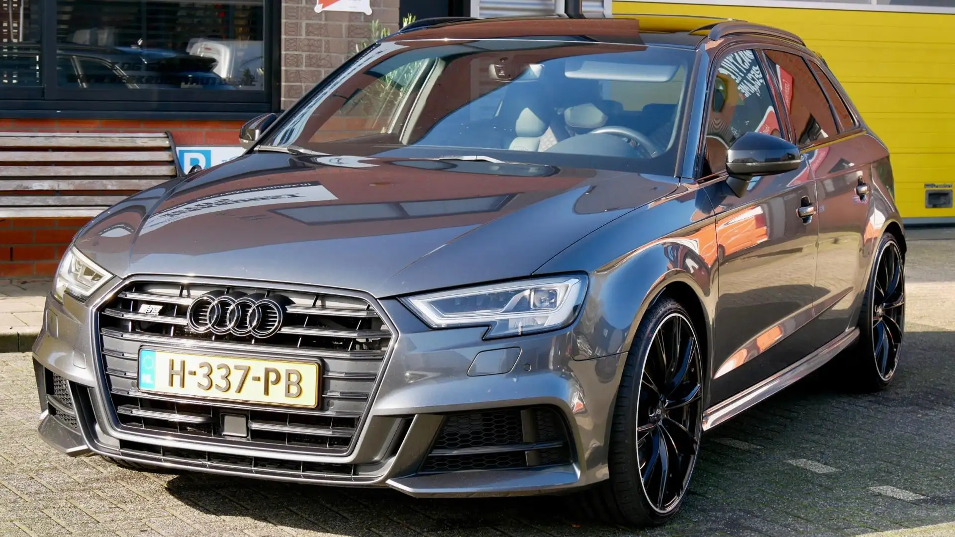 Audi S3 2.0 TFSI S3 quattro Pro Line Plus. pano. schaalsto Gris - 2