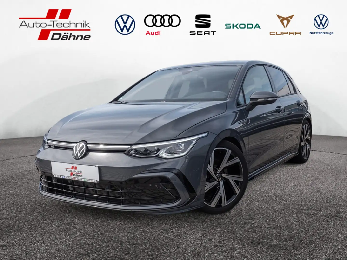Volkswagen Golf VIII 1.5 eTSI R-Line SHZ NAVI ACC LED Grau - 1