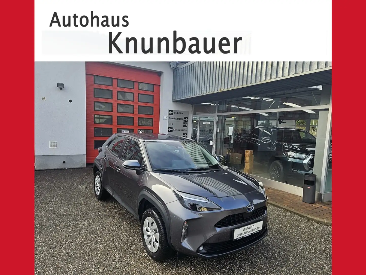 Toyota Yaris Cross 1,5 VVT-i Hybrid Active Aut. Silber - 1