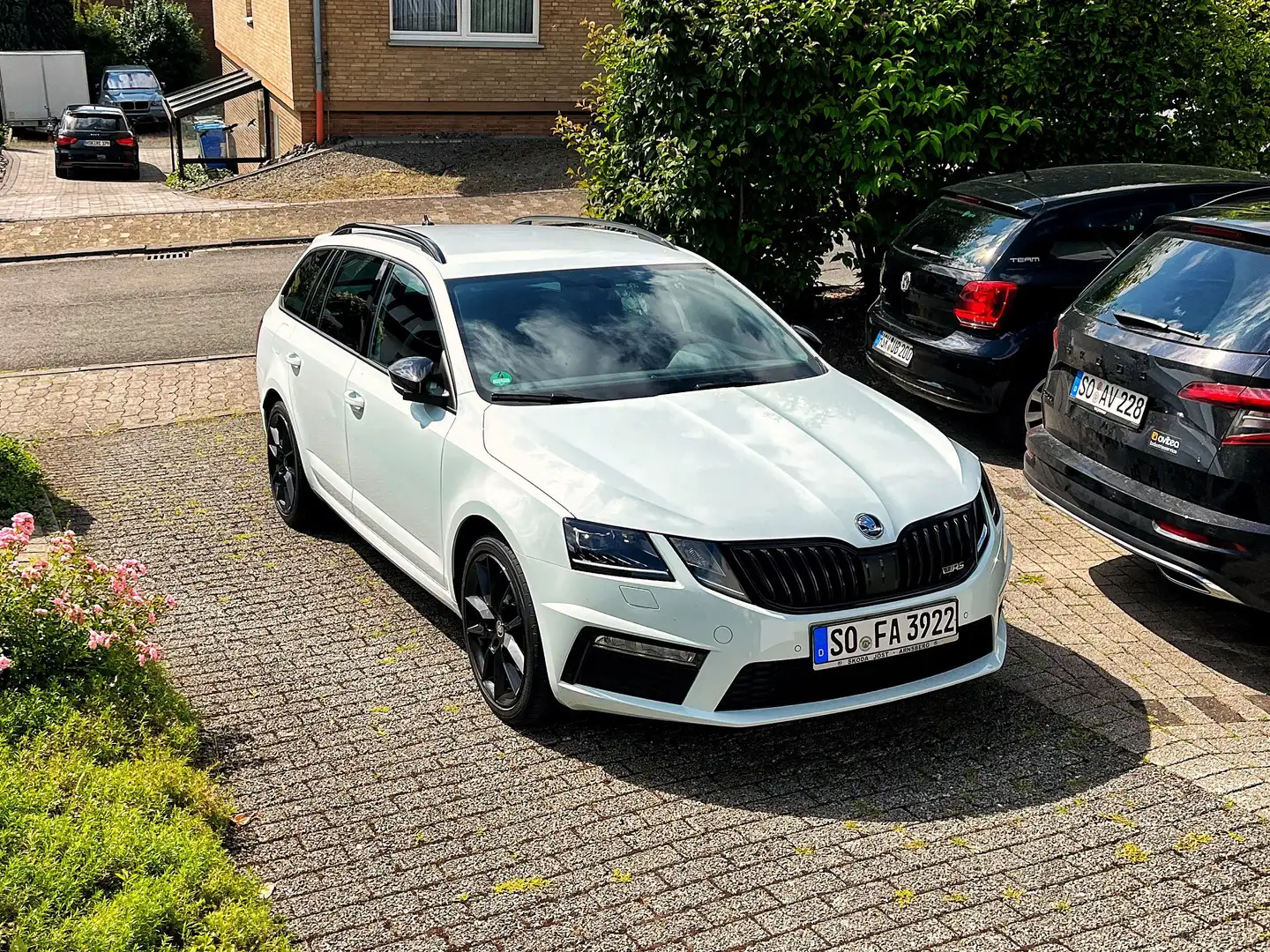 Skoda Octavia 2.0 TDI RS Weiß - 2