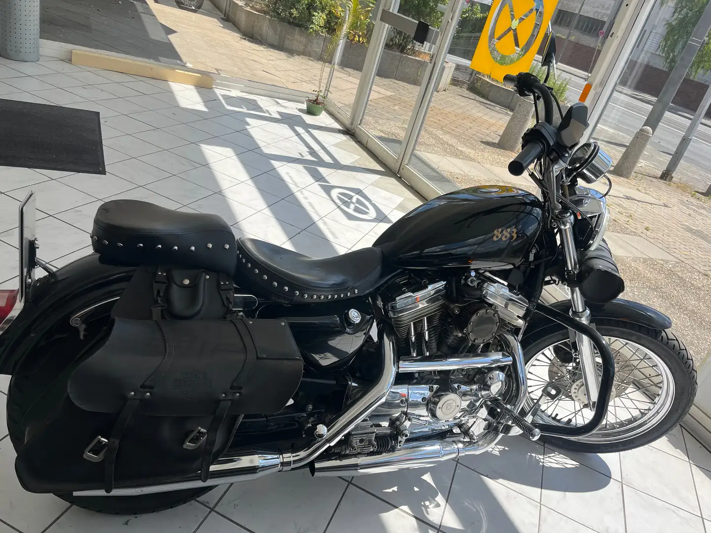 Harley-Davidson Sportster 1200 Gedrosselt auf 25/KW oder Offen zu Haben Zwart - 1