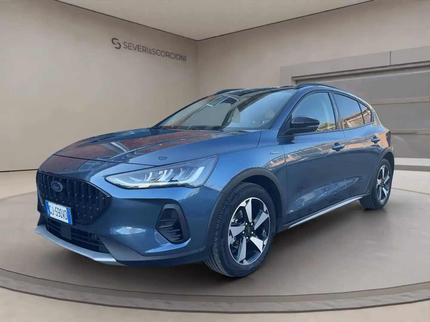 Ford Focus active 1.0 ecoboost h design 125cv Blu/Azzurro - 1