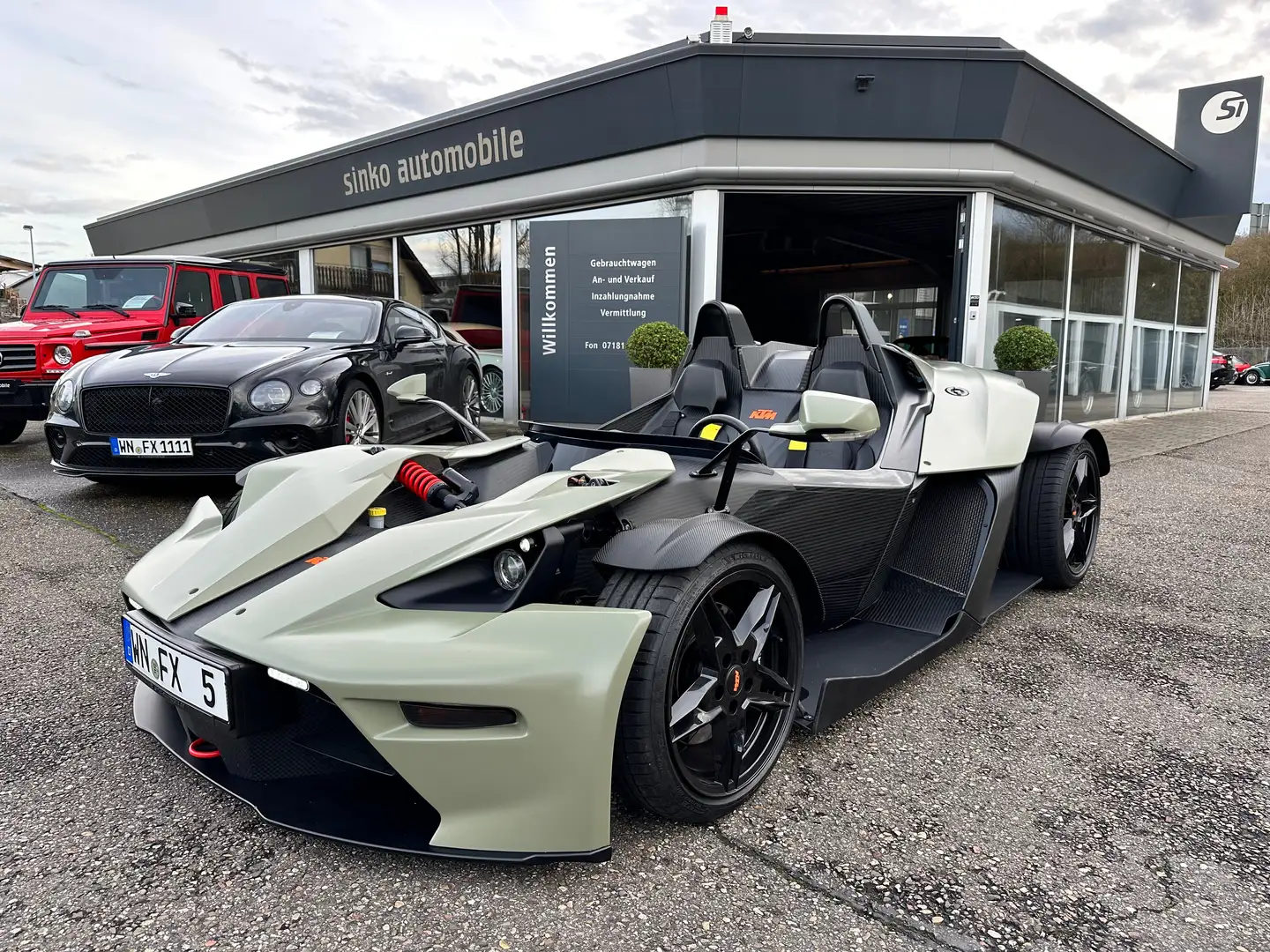 KTM X-Bow R X BOW R Facelift Roadster Fekete - 2