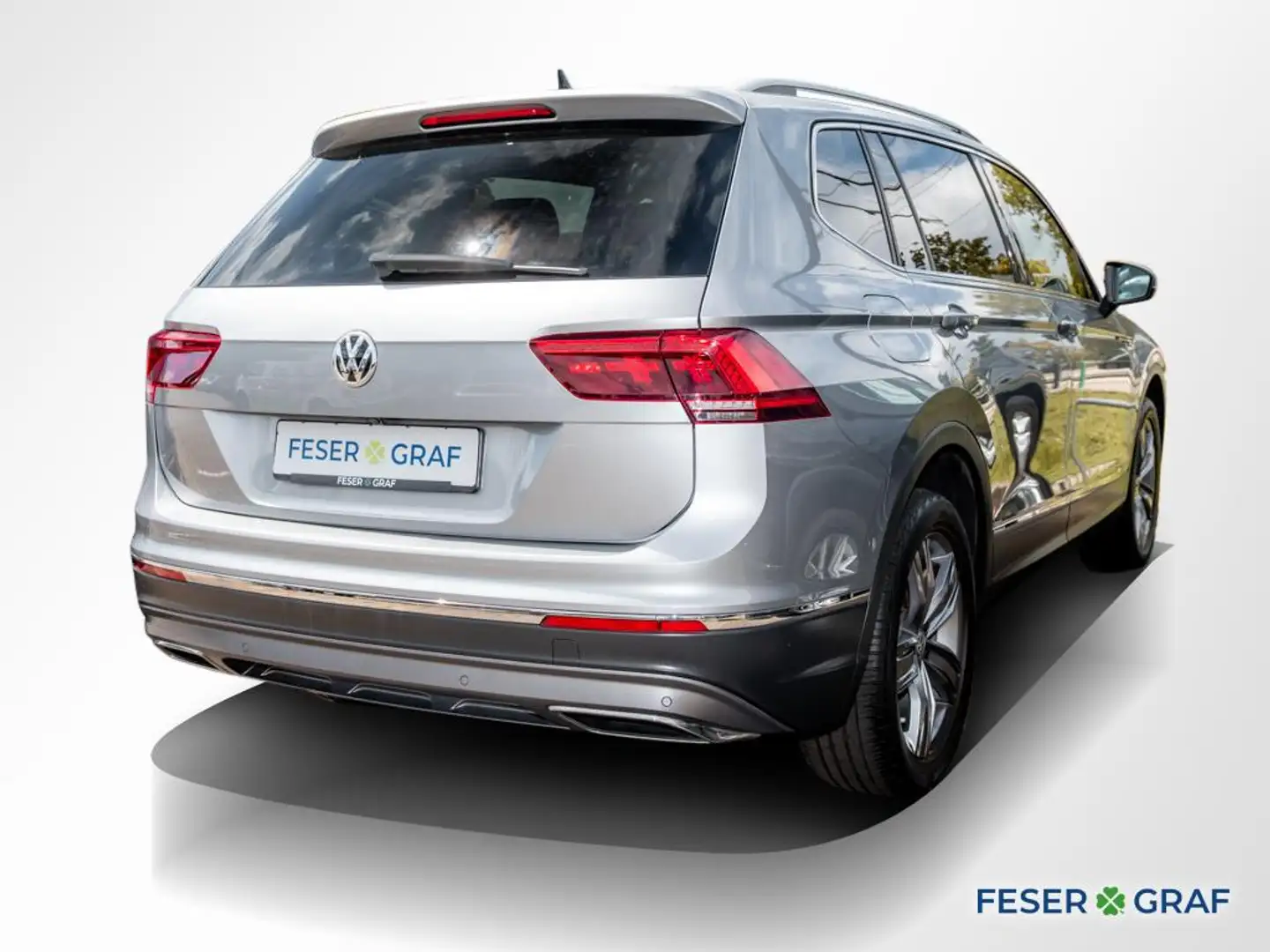 Volkswagen Tiguan Allspace 2.0 TDI 4M HIGHLINE LED/NAVI/HuD/360°KAMERA/ Silber - 2