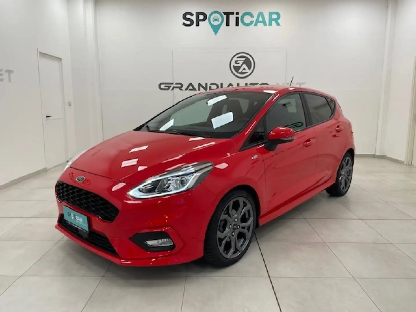 Ford Fiesta VII -  5p 1.5 tdci ST-Line 120cv Rosso - 1