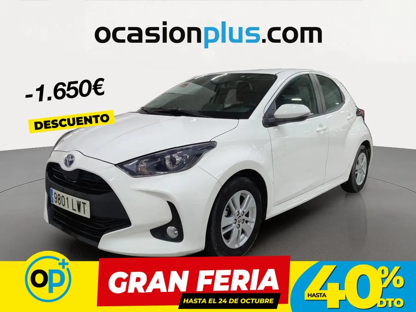 Toyota Yaris 120H 1.5 Active Tech Blanco - 1