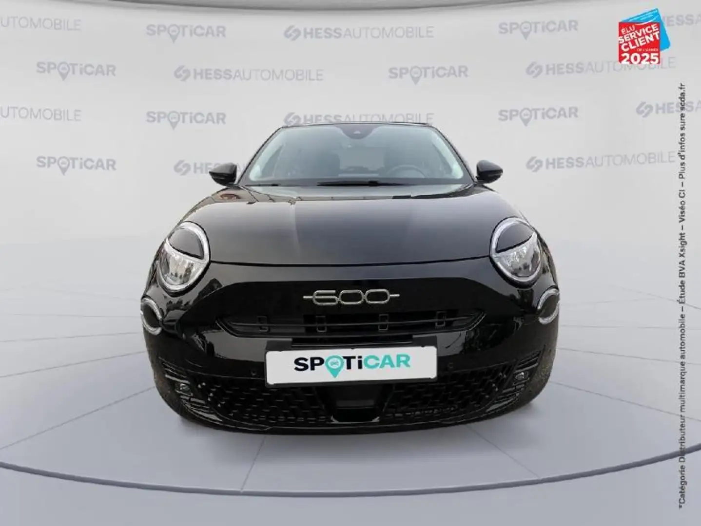 Fiat 600e e 156ch 54kWh Red Pack Style Fekete - 2