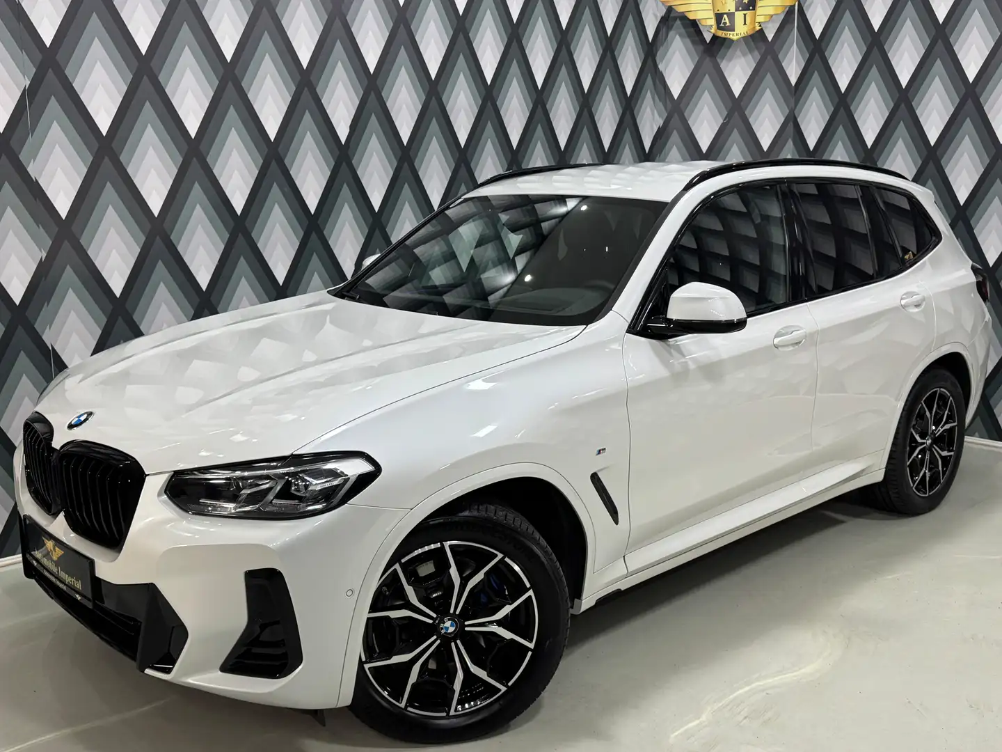 BMW X3 20d xDrive // M-SPORT // 1.BESITZ // FACELIFT // Weiß - 2