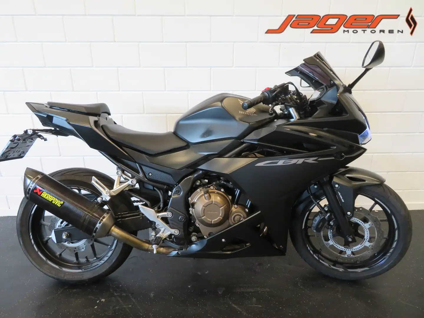 Honda CBR 500 R ABS AKRA SUPER GAAF! Noir - 1