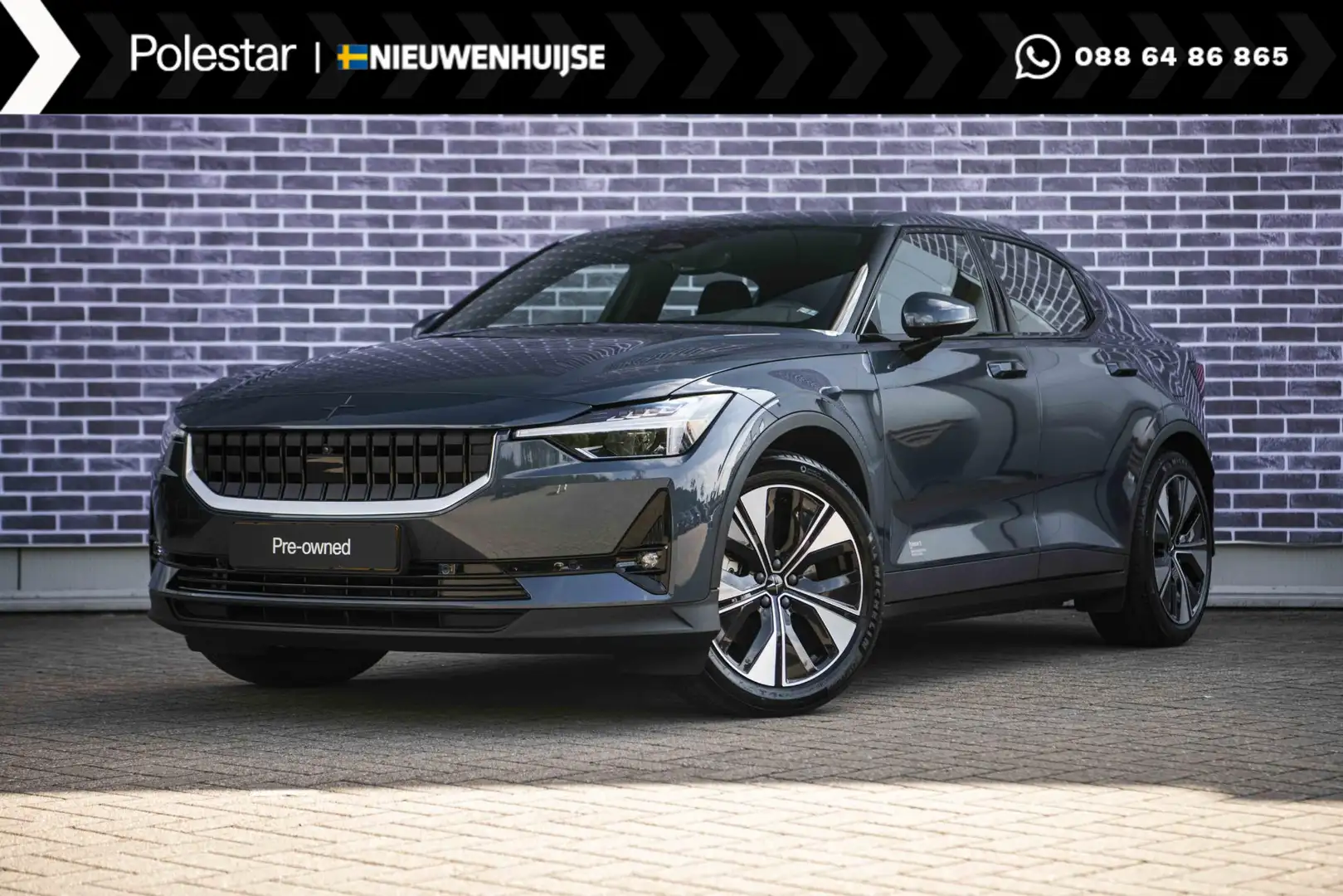 Polestar 2 Long Range Single Motor 78 kWh | Pilot lite pack | Blu/Azzurro - 1