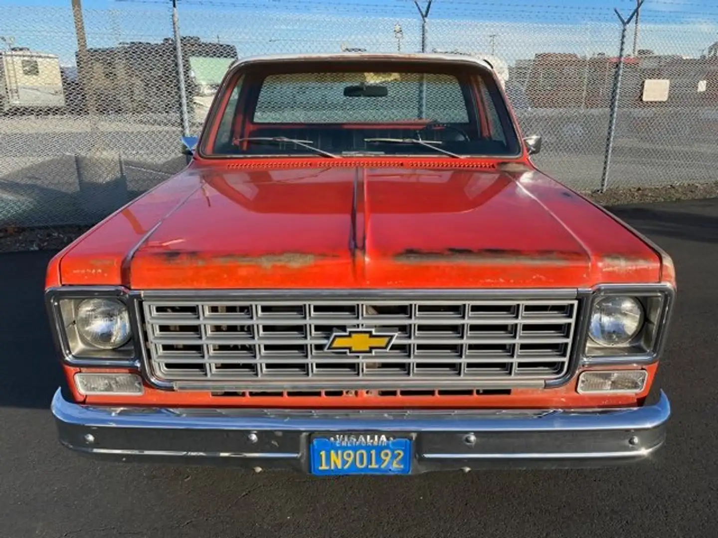 Chevrolet C10 Scottsdale, Shortbed, California Truck! Rouge - 2