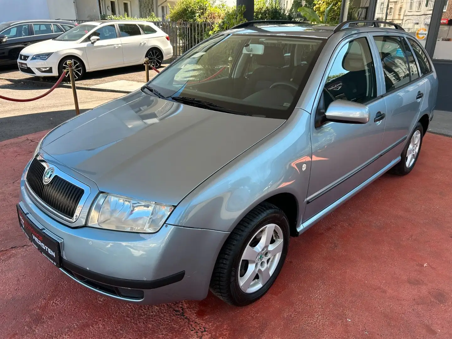 Skoda Fabia 1.9 TDI Combi Extra 1. Hand Grau - 1