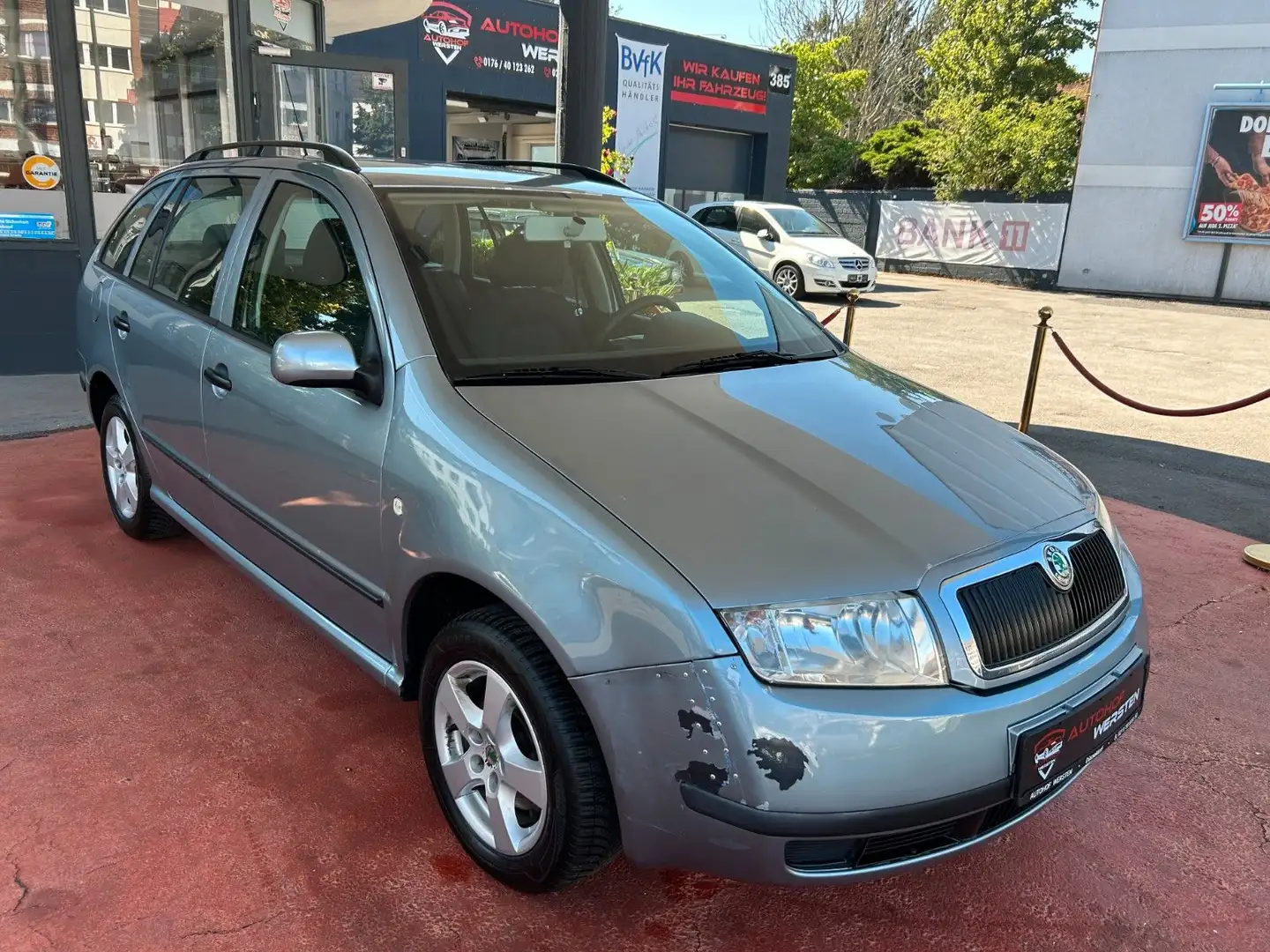 Skoda Fabia 1.9 TDI Combi Extra 1. Hand Grijs - 1