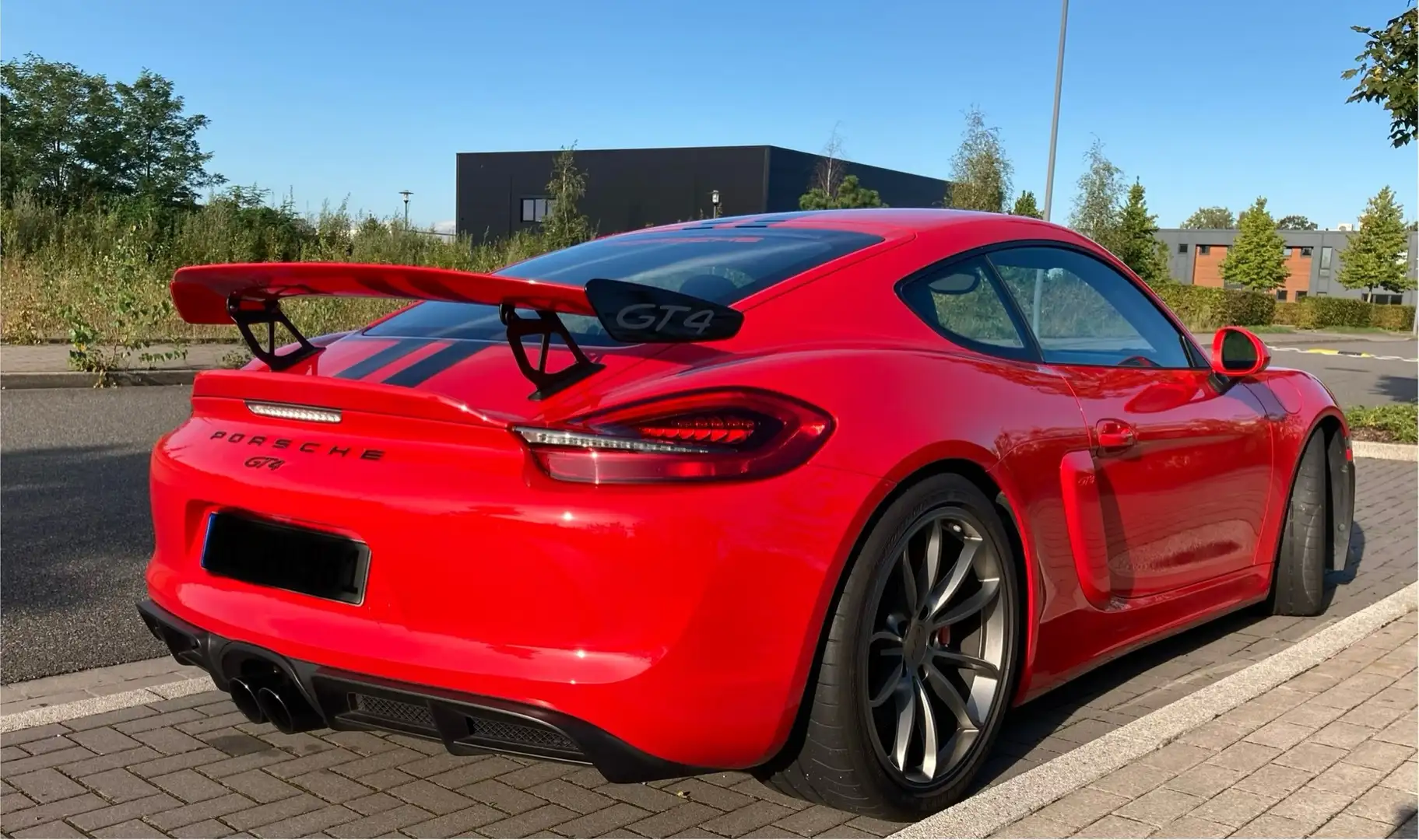 Porsche Cayman GT4 Sport Chrono Rot - 2