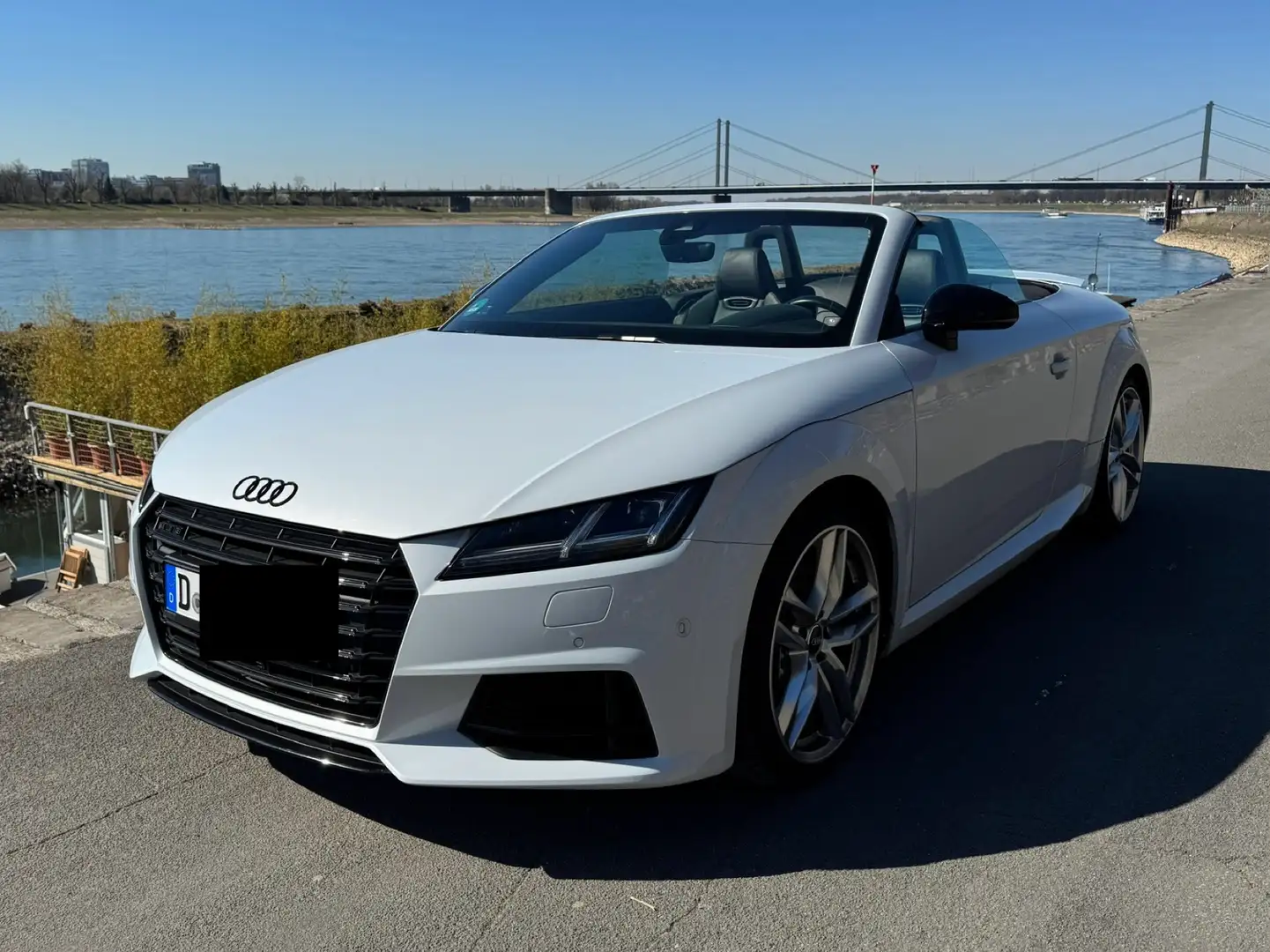 Audi TTS Cabrio Aut. GlanzP. 19z RS Kamera B&O Matrix Heiz. Fehér - 1