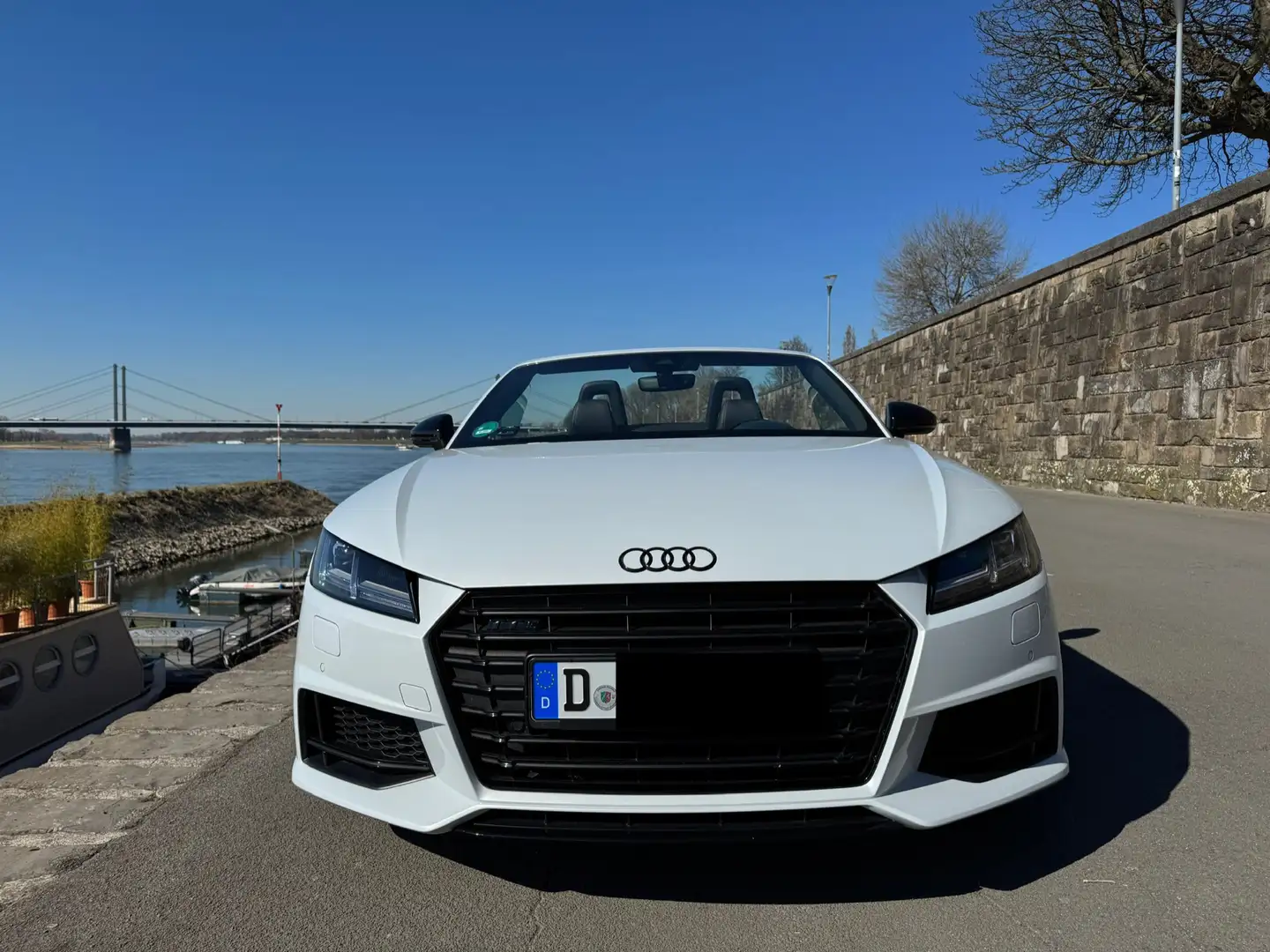 Audi TTS Cabrio Aut. GlanzP. 19z RS Kamera B&O Matrix Heiz. Fehér - 2