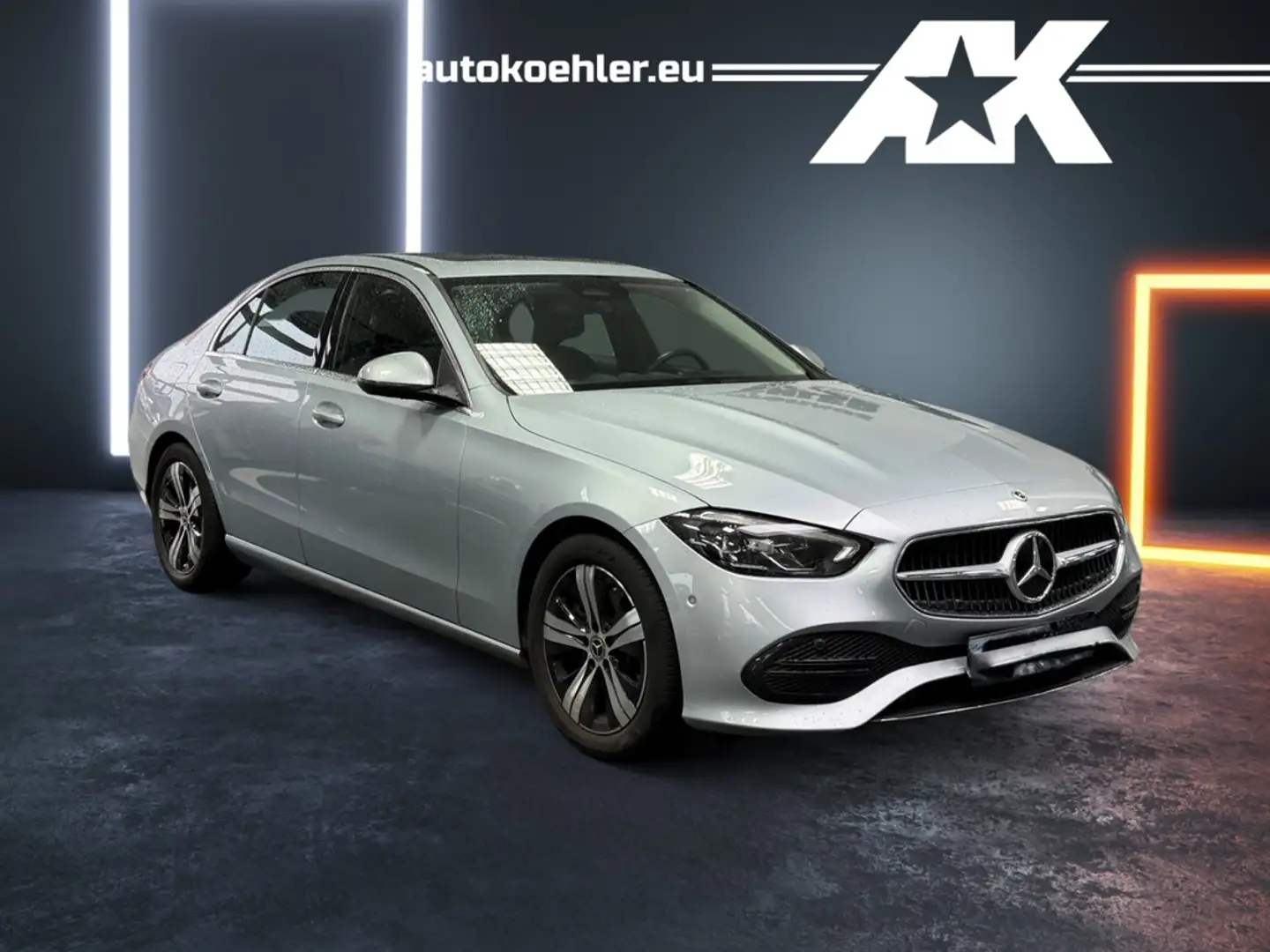 Mercedes-Benz C 200 Avantgarde, Digital, Pano, Sitzheizung Silber - 1