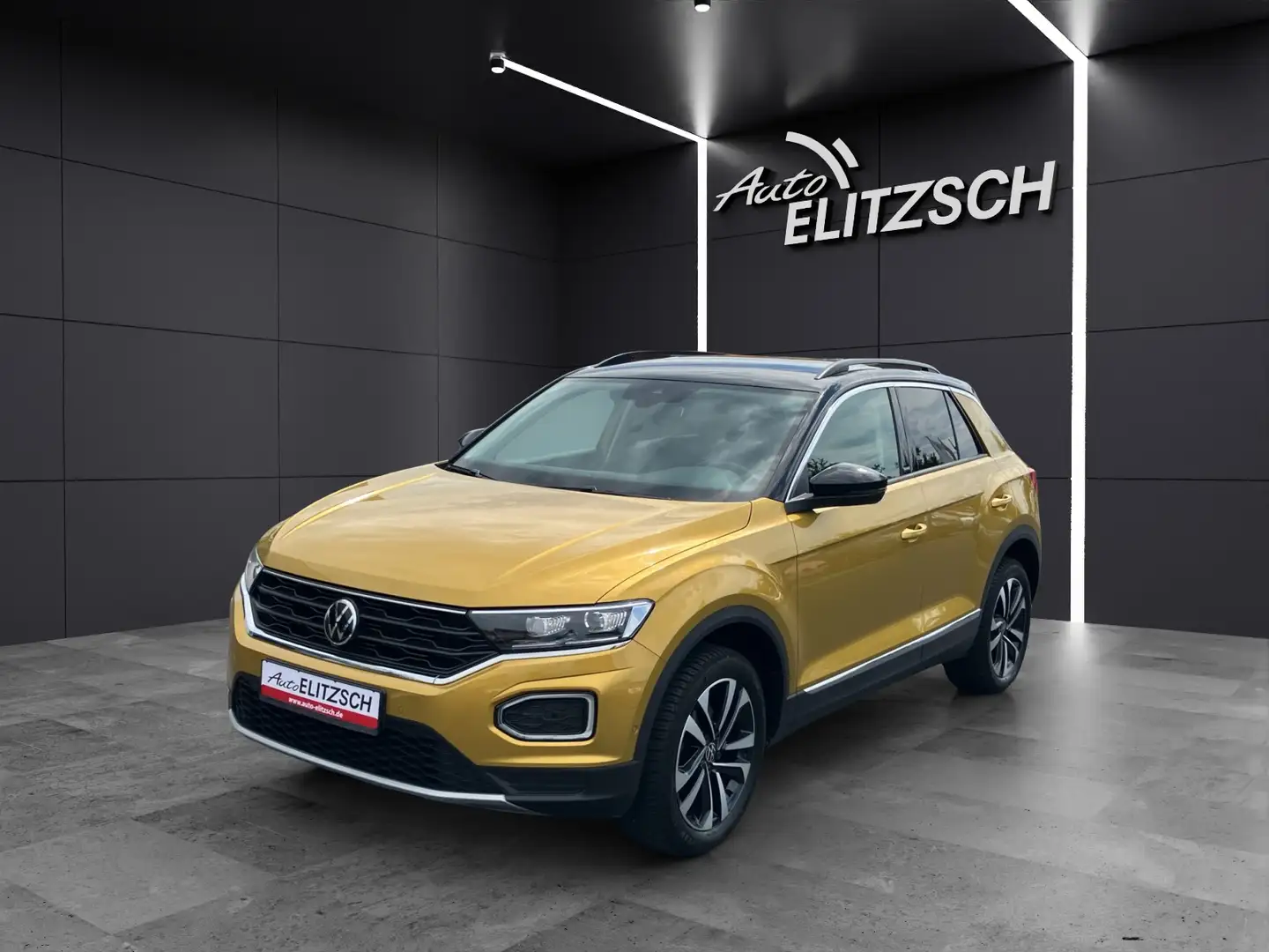 Volkswagen T-Roc TSI United LED Navi AID ACC Park-Assist SH Gelb - 2