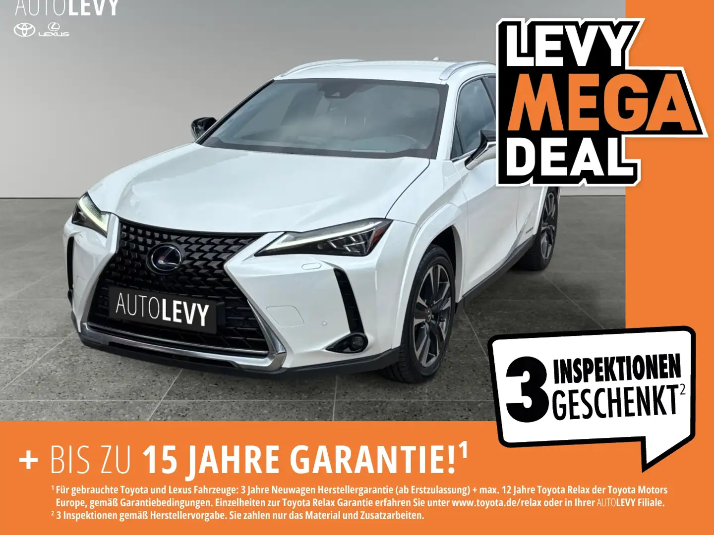 Lexus UX 250h Hybrid Luxury *HUD*MARK-LEVINSON*MEMORY* Weiß - 1